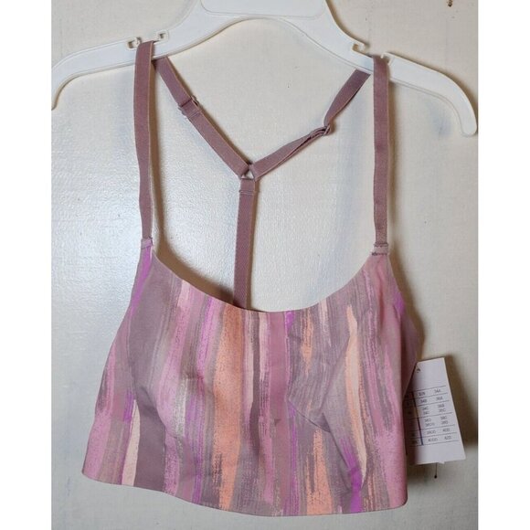 New Auden Women's Multicolor Racerback Pullover Bralette Adjustable Straps XS - Picture 1 of 4